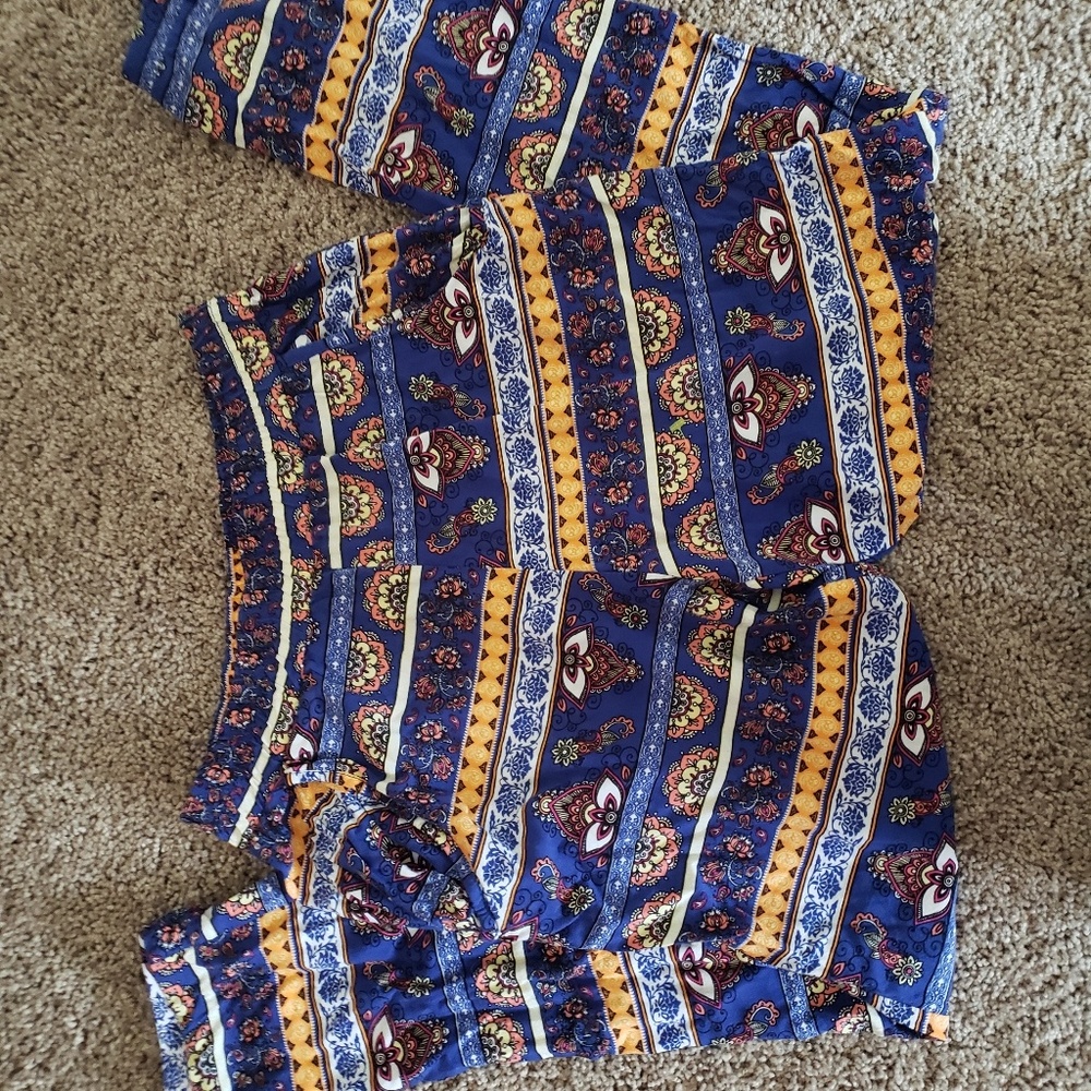 Printed pants